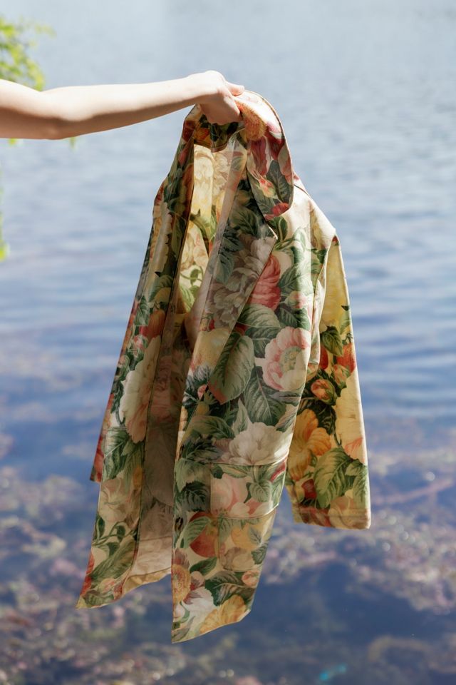 1990s Nordic House Designs Floral Raincoat by Lauren Owen of Texas #3