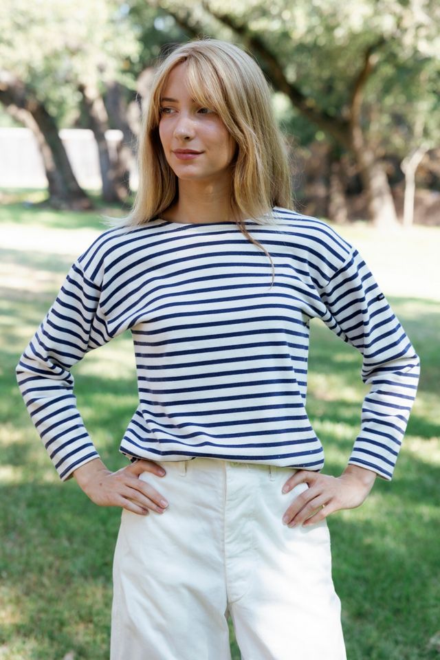 1980s Saint James Japan Striped Top by Lauren Owen of Texas #1