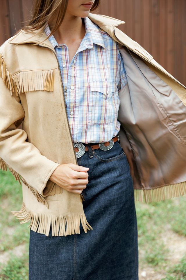 1950s Fringe Buckskin Jacket by Lauren Owen of Texas #2