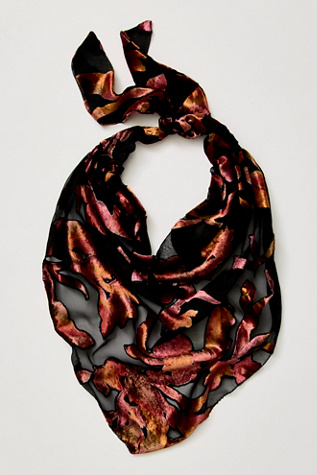 Foulard à cheveux en velours Angie