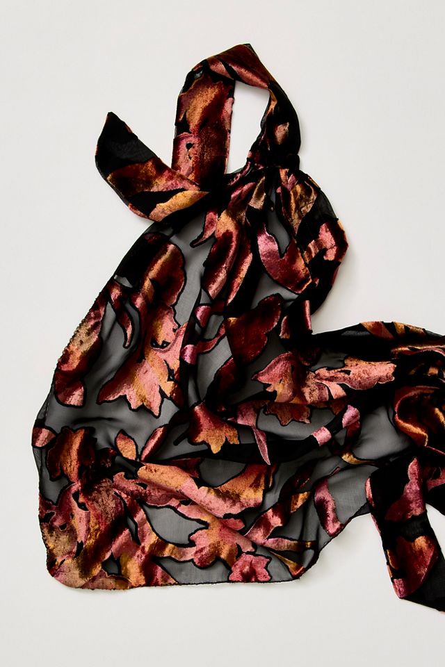 Angie Velvet Hair Scarf #1