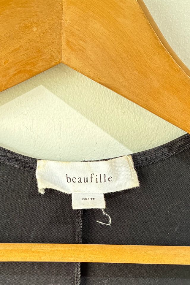 Beaufille Black Scoop Front Dress Selected by The Curatorial Dept. #3
