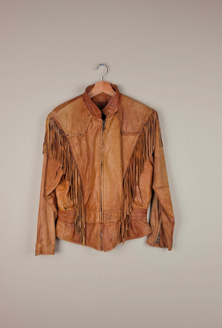 80s Vintage Adventure Bound Suede Leather Cropped Jacket Selected By Igala Vintage