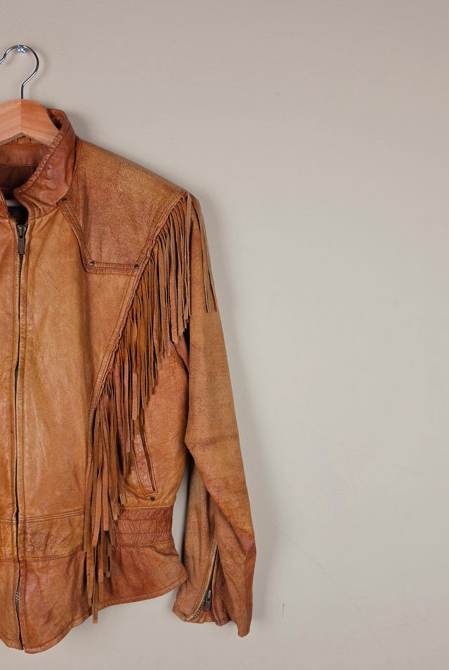 80s Vintage Adventure Bound Suede Leather Cropped Jacket Selected By Igala Vintage #1