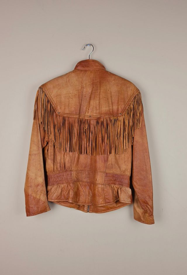80s Vintage Adventure Bound Suede Leather Cropped Jacket Selected By Igala Vintage #3