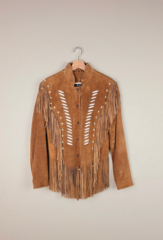 80s Vintage Cropped Leather Jacket Selected By Igala Vintage