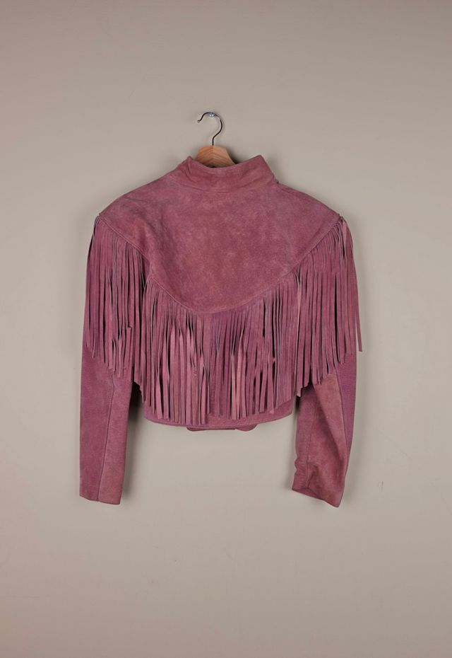 80s Vintage Cropped Leather Jacket Selected By Igala Vintage #3