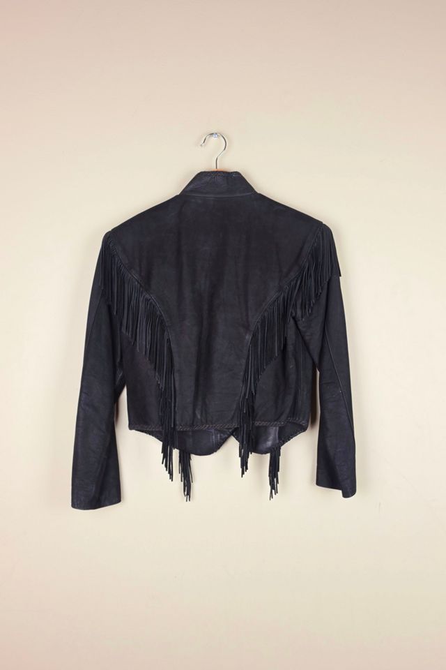 80s Vintage Tatanka Cropped Leather Jacket Selected By Igala Vintage #3
