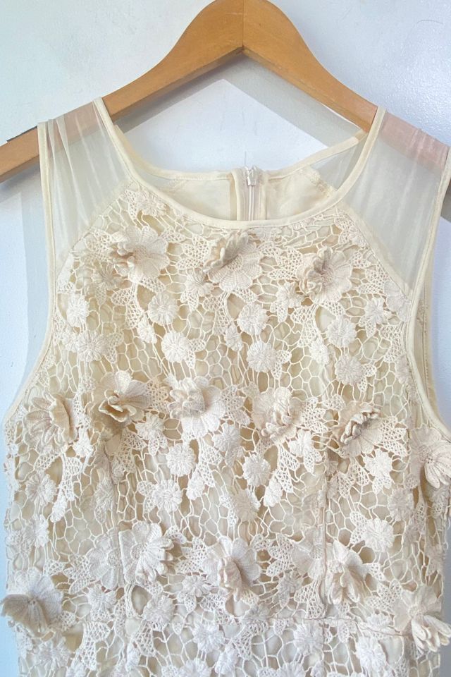 Thistlepearl Cream Embroidered Dress Selected by The Curatorial Dept. #2