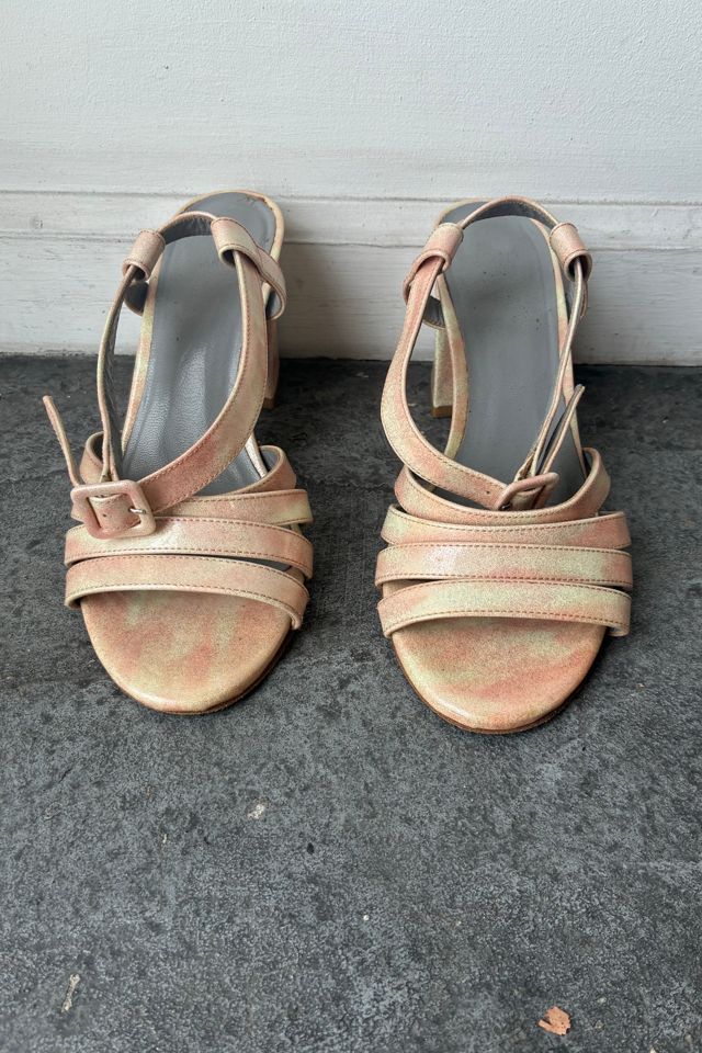 Maryam Nassir Zadeh Iridescent Pearl Sandals Selected by The Curatorial Dept. #1