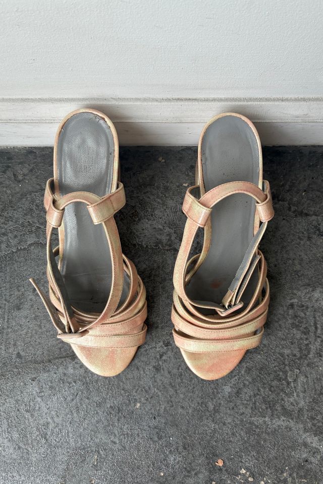 Maryam Nassir Zadeh Iridescent Pearl Sandals Selected by The Curatorial Dept. #3