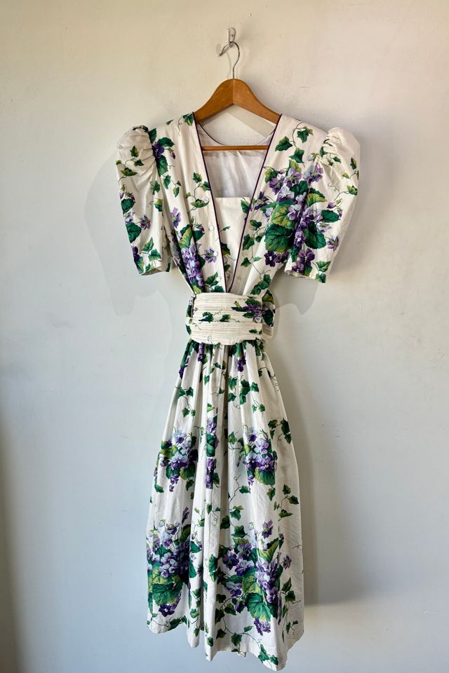 Vintage Karen Alexander Floral Print Dress Selected by The Curatorial Dept. #1