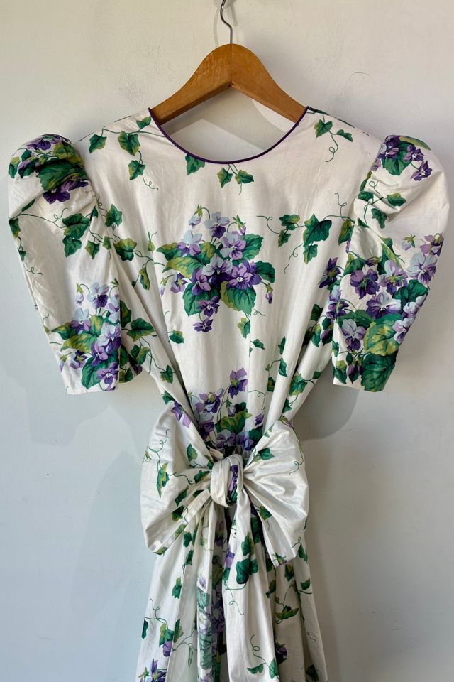 Vintage Karen Alexander Floral Print Dress Selected by The Curatorial Dept. #3