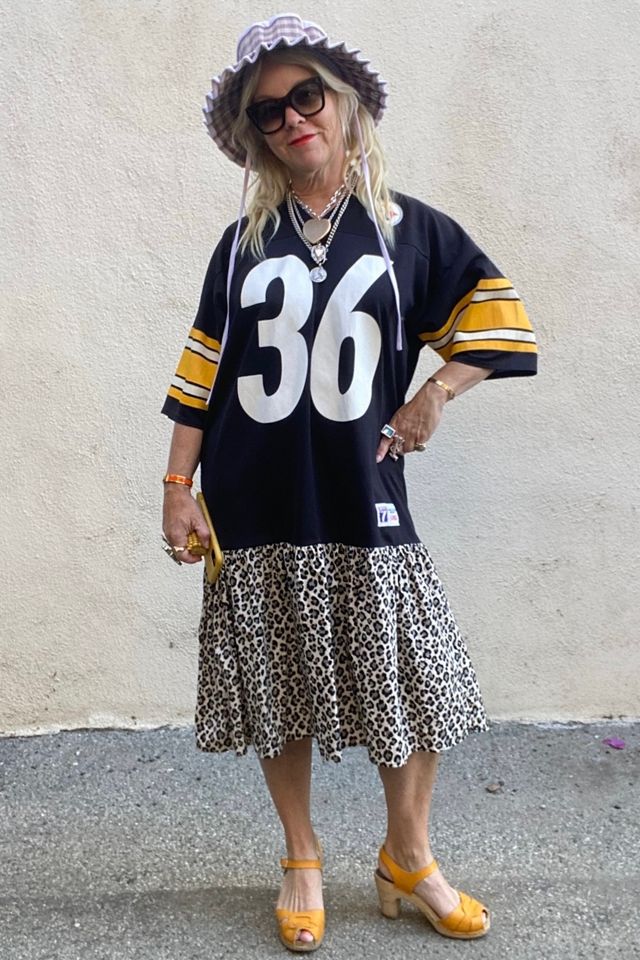 Batsheva Pittsburgh Steelers Bettis Jersey Dress Selected by The Curatorial Dept. #1