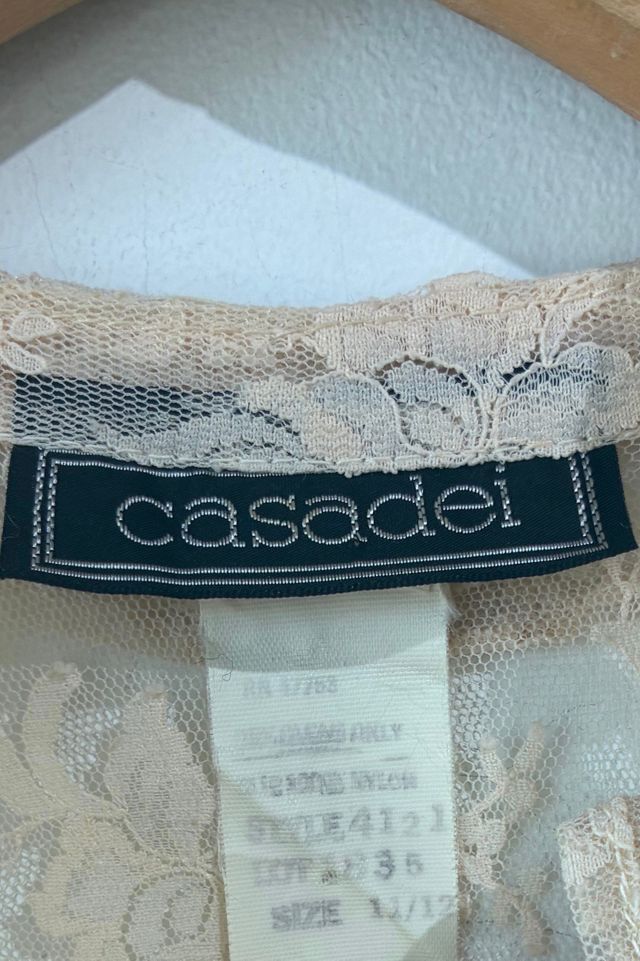 Casadei Ivory Lace Victorian Inspired Dress Selected by The Curatorial Dept. #3