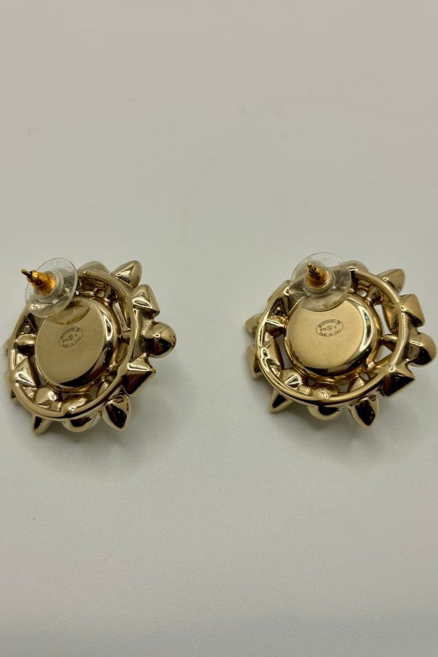 CHANEL Jeweled Starburst Earrings Selected by the Curatorial Dept. #2