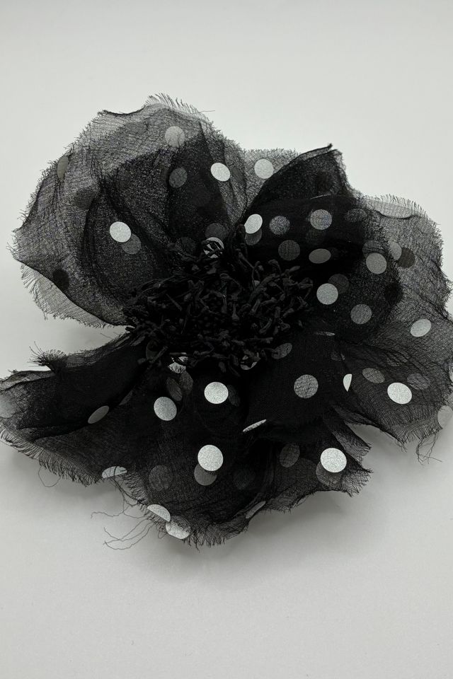 CHANEL Polka Dot Camellia Brooch Selected by The Curatorial Dept. #1