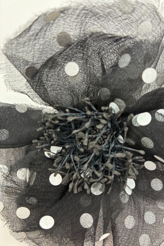 CHANEL Polka Dot Camellia Brooch Selected by The Curatorial Dept. #2