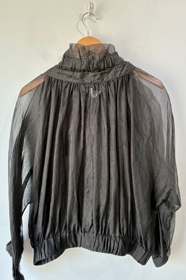 CHANEL Black Silk Georgette Jacket Selected by The Curatorial Dept. #1