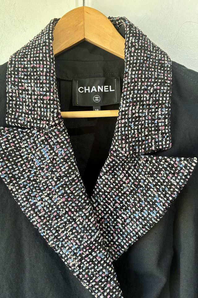 CHANEL Black Double Breasted Jacket Selected by The Curatorial Dept. #2