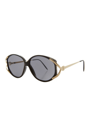 Женские солнцезащитные очки Sunglass Museum Vintage Fern Sunglasses, цвет: Чёрный — фото 2