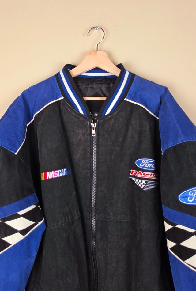 90s Vintage Ford Racing Leather Jacket Selected By Igala Vintage #3