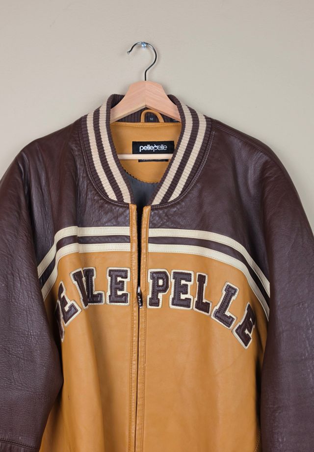 90s Vintage Pelle Pelle Marc Buchanan Soda Club Leather Jacket Selected By Igala Vintage #2