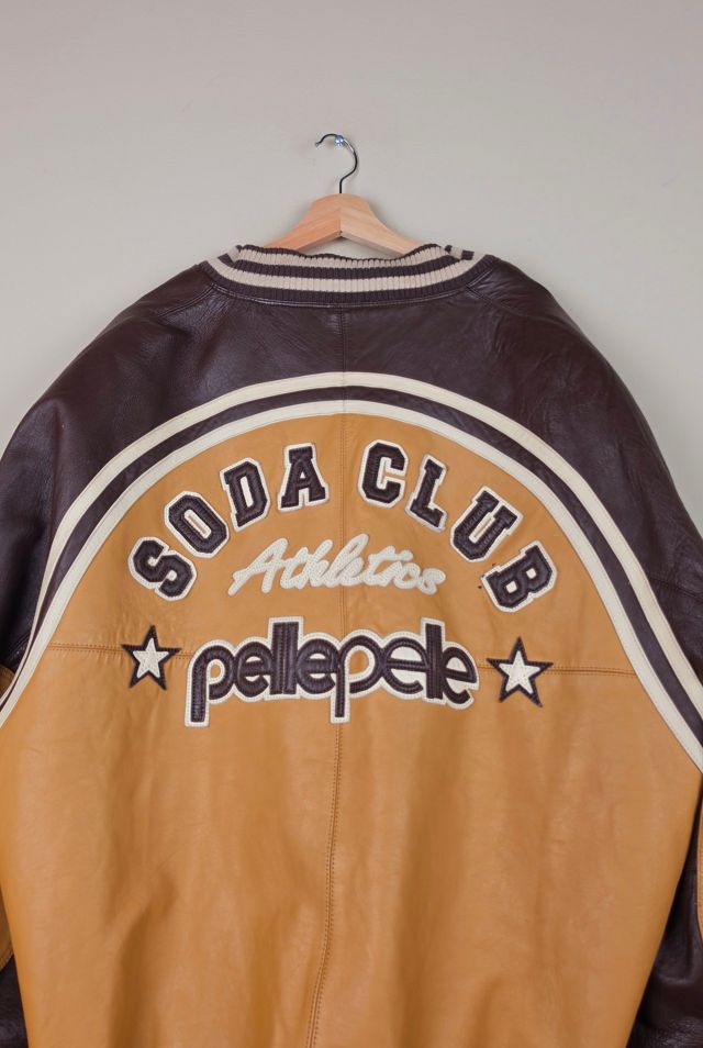 90s Vintage Pelle Pelle Marc Buchanan Soda Club Leather Jacket Selected By Igala Vintage #3