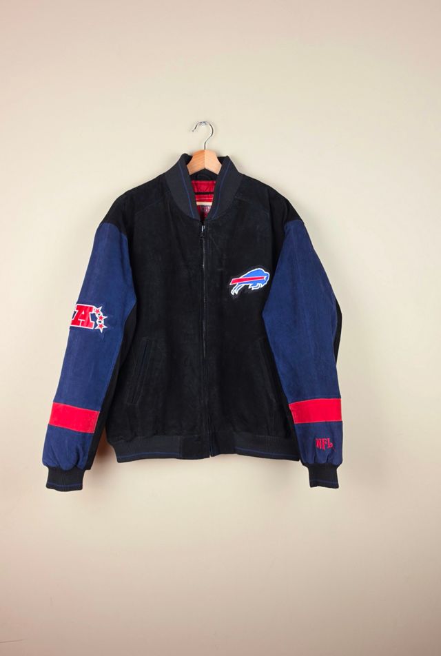Vintage New York Buffalo Bills NFL Leather Jacket Selected By Igala Vintage #1