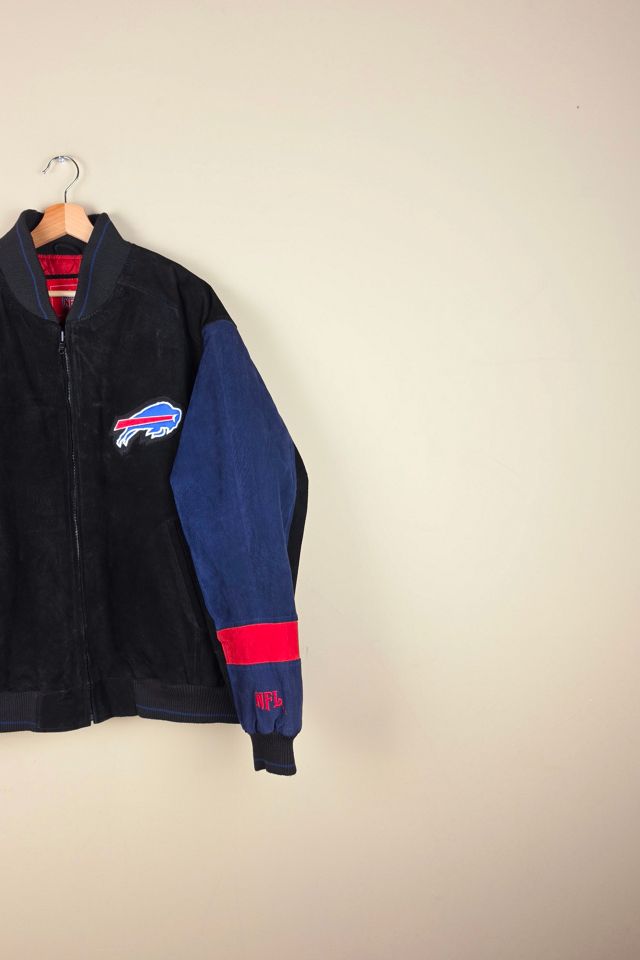 Vintage New York Buffalo Bills NFL Leather Jacket Selected By Igala Vintage #2