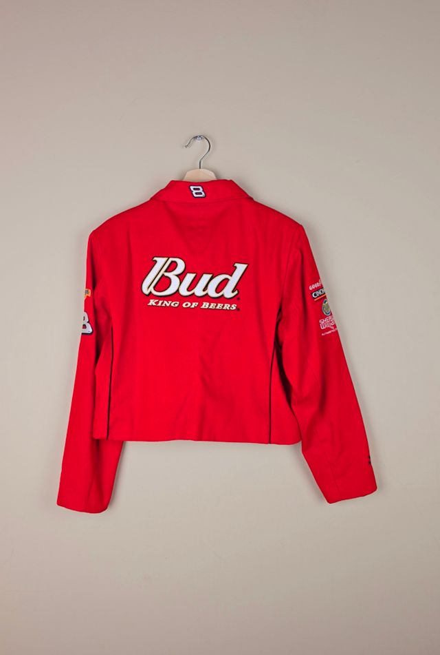 Vintage Chase Authentics Budweiser Cropped Jacket Selected By Igala Vintage #3