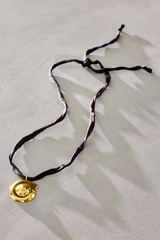 Женское колье Anita Berisha Spiraling Inwards Pendant, цвет: Cord — фото 2