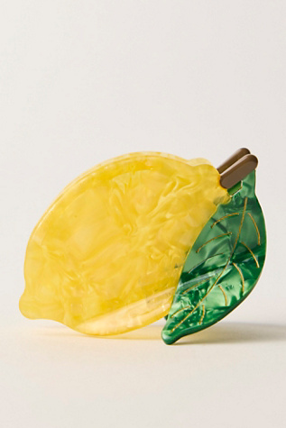 Amalfi Lemon Claw Clip by Free People