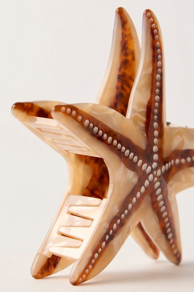 Large Starfish Claw Clip #1