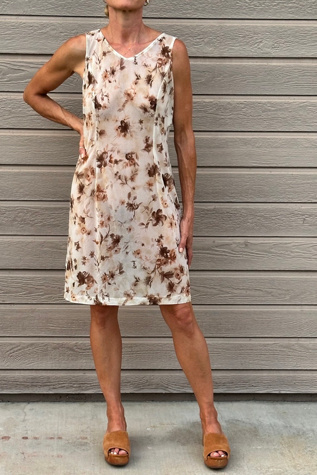 Sheer Floral Print Coverup Mini Dress Selected by Picky Jane
