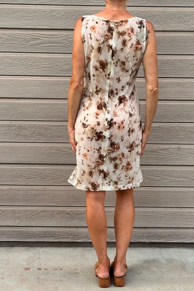 Sheer Floral Print Coverup Mini Dress Selected by Picky Jane #3