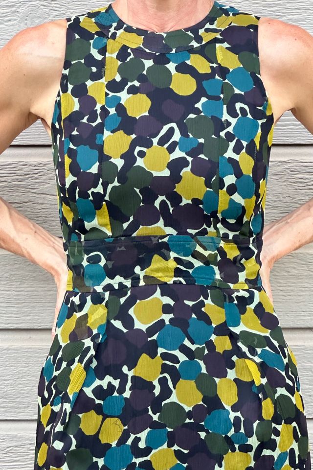 Burberry London Fitted Silk Printed Dress Selected by Picky Jane #3