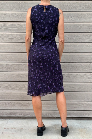 Ditsy Floral Bias Fitted Dress Selected by Picky Jane