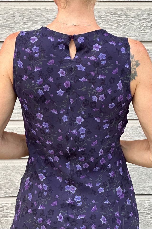 Ditsy Floral Bias Fitted Dress Selected by Picky Jane #1