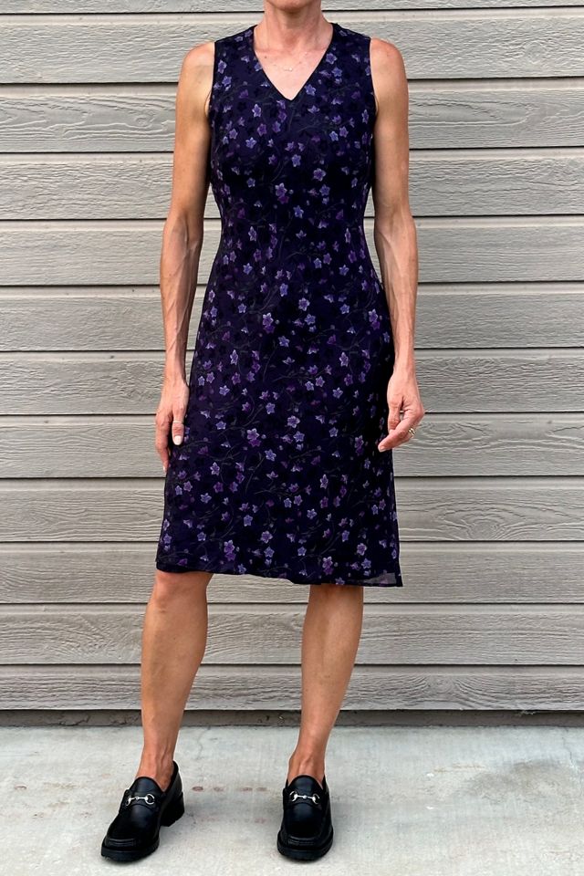 Ditsy Floral Bias Fitted Dress Selected by Picky Jane #2
