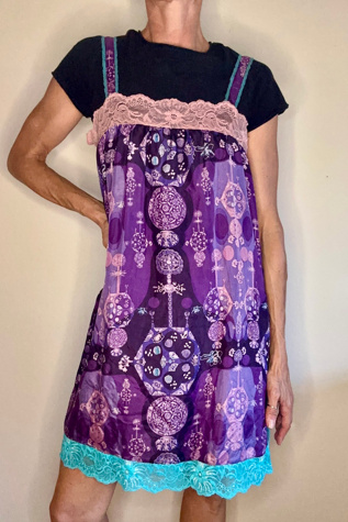 Silk Custo Barcelona Printed Mini Dress Selected by Picky Jane