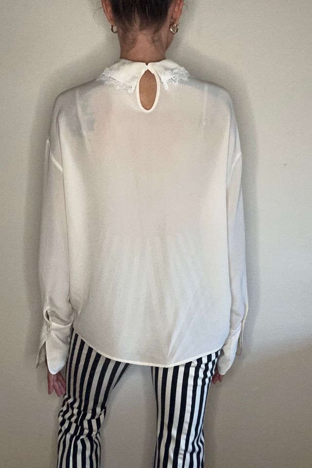 Graphic Skull and Angels Silk Blouse Selected by Picky Jane #2