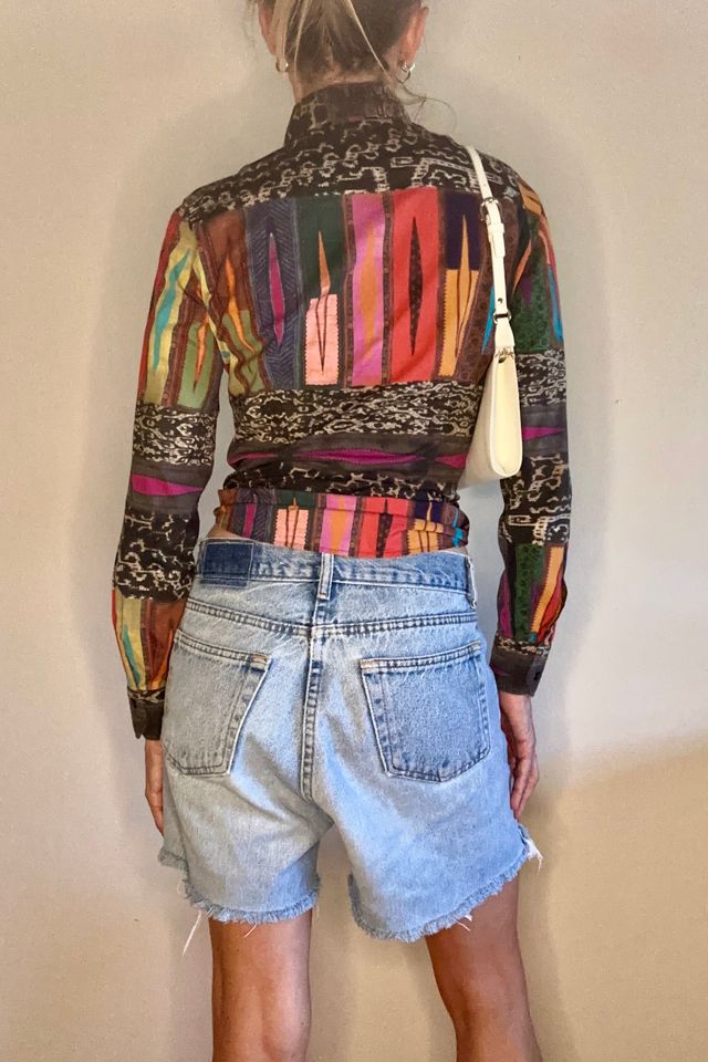 Etro Graphic Print Cotton Y2K Shirt Selected by Picky Jane #3