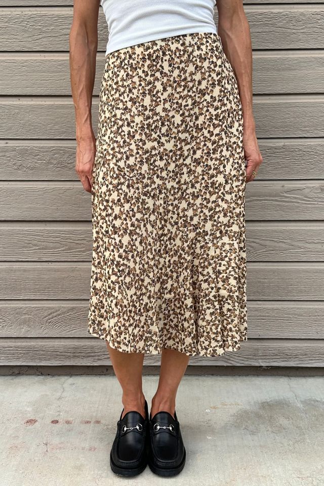 Chiffon Animal Print Asymmetrical Hi Low Midi Skirt Selected by Picky Jane #2