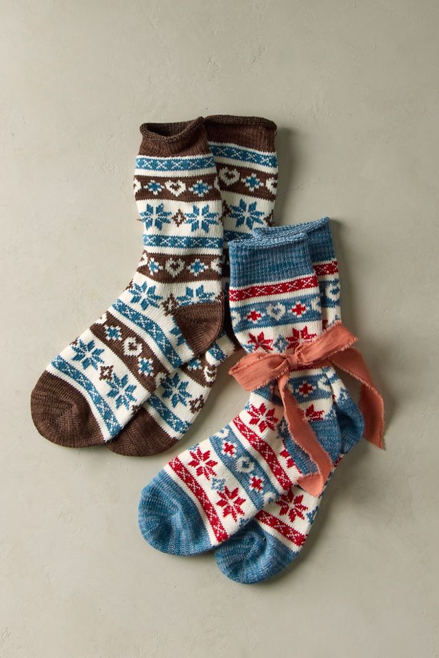 Holiday Pattern Socks #4