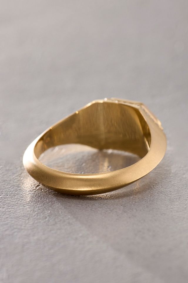 Celine D'Aoust Hex Diamond Ring #2