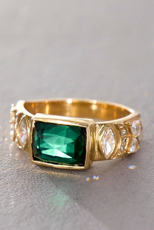 Celine D'Aoust Green Tourmaline Ring