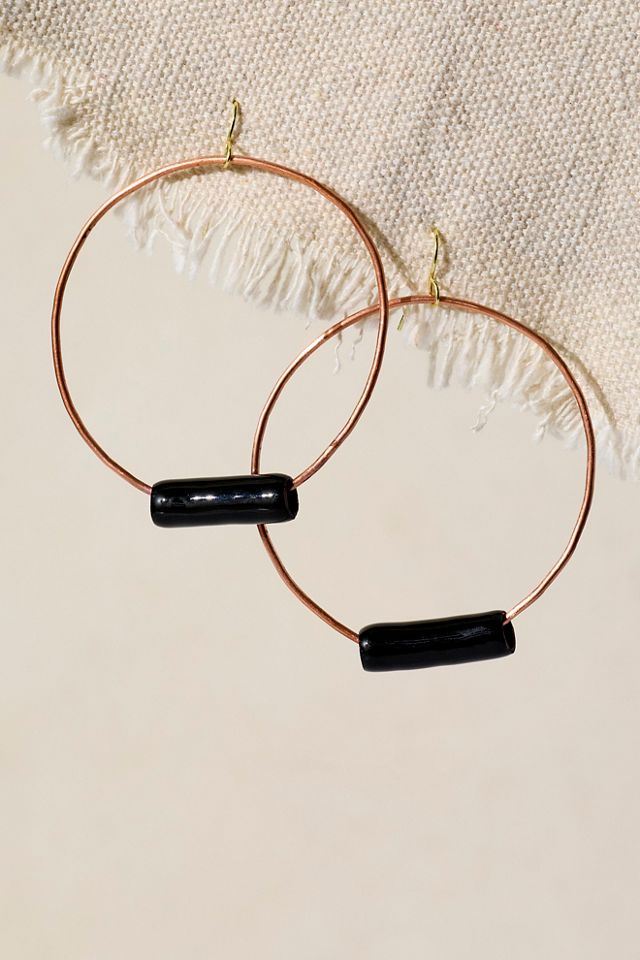 Michelle DaRin Drop Hoops #1