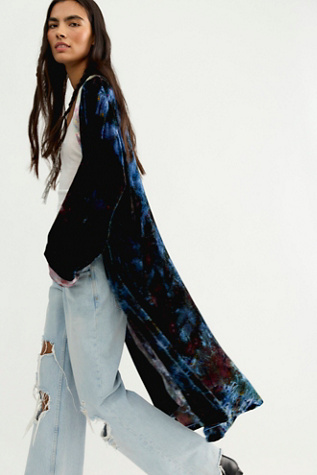 Riverside Silk Velvet Duster by Free People