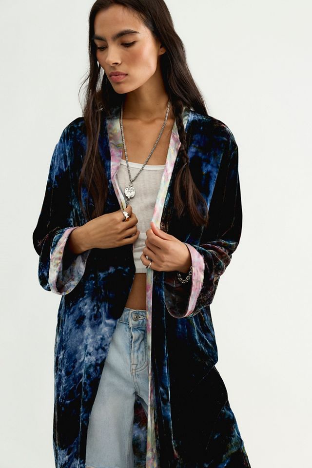 Riverside Silk Velvet Duster #3